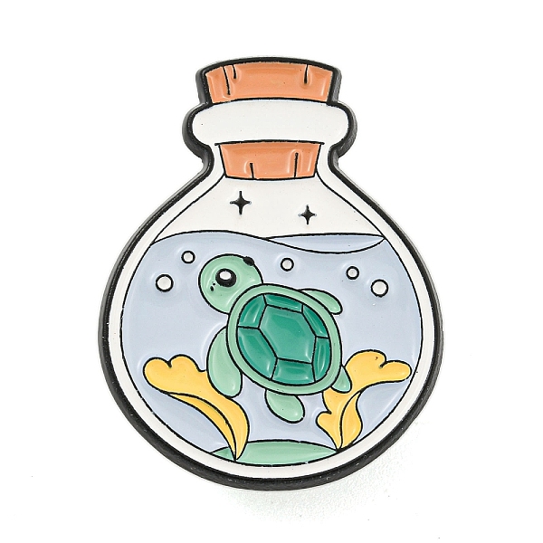 PandaHall Aquarium Alloy Badges, Sea Animals Enamel Pins, Black, Turtle, 33x25.5x1.5mm Alloy+Enamel Turtle
PandaHall Aquarium Alloy Badges, Sea Animals Enamel Pins, Black, Turtle, 33x25.5x1.5mm Alloy+Enamel Turtle
