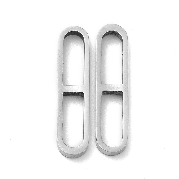 PandaHall 201 Stainless Steel Linking Rings, Oval, Stainless Steel Color, 20x5x2mm, Inner Diameter: 3x8.2mm 201 Stainless Steel Oval
PandaHall 201 Stainless Steel Linking Rings, Oval, Stainless Steel Color, 20x5x2mm, Inner Diameter: 3x8.2mm 201 Stainless Steel Oval