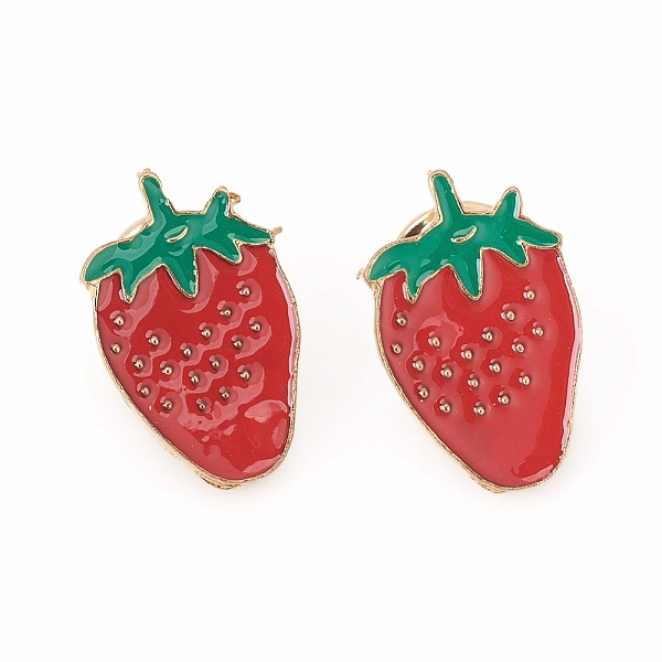 PandaHall Alloy Enamel Safety Brooches, Enamel Pin, with Iron Pin, Strawberry, Light Gold, Red, 23x15x9mm, Pin: 1.2mm Alloy+Enamel Red
PandaHall Alloy Enamel Safety Brooches, Enamel Pin, with Iron Pin, Strawberry, Light Gold, Red, 23x15x9mm, Pin: 1.2mm Alloy+Enamel Red