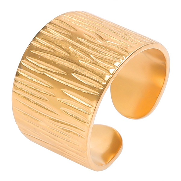 PandaHall Titanium Steel Star Open Cuff Ring, Wide Band Rings for Women Men, Golden Titanium Steel
PandaHall Titanium Steel Star Open Cuff Ring, Wide Band Rings for Women Men, Golden Titanium Steel