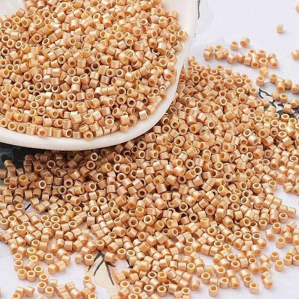 PandaHall Baking Paint Glass Seed Beads, Cylinder, Sandy Brown, 2x1.5mm, Hole: 1mm, about 50398pcs/pound Glass
PandaHall Baking Paint Glass Seed Beads, Cylinder, Sandy Brown, 2x1.5mm, Hole: 1mm, about 50398pcs/pound Glass