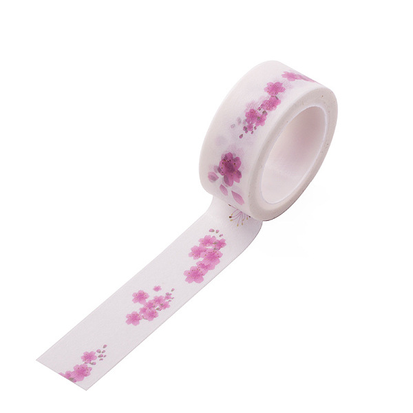 PandaHall DIY Scrapbook Decorative Paper Tapes, Adhesive Tapes, Flower, White, 15mm, 5m/roll(5.46yards/roll) Paper White
PandaHall DIY Scrapbook Decorative Paper Tapes, Adhesive Tapes, Flower, White, 15mm, 5m/roll(5.46yards/roll) Paper White