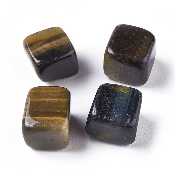 PandaHall Natural Tiger Eye Beads, Cube, No Hole/Undrilled, 13~27x13~27x13~27mm, about 100g/bag Tiger Eye Cube
PandaHall Natural Tiger Eye Beads, Cube, No Hole/Undrilled, 13~27x13~27x13~27mm, about 100g/bag Tiger Eye Cube