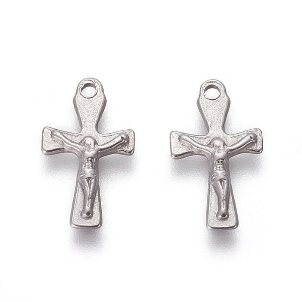 PandaHall 304 Stainless Steel Pendants, For Easter, Crucifix Cross, Stainless Steel Color, 16.5x9.5x1.8~1.9mm, Hole: 1.4mm 304 Stainless...
PandaHall 304 Stainless Steel Pendants, For Easter, Crucifix Cross, Stainless Steel Color, 16.5x9.5x1.8~1.9mm, Hole: 1.4mm 304 Stainless...