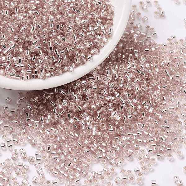 PandaHall Cylinder Seed Beads, Silver Lined, Round Hole, Uniform Size, Misty Rose, 2x1.5mm, Hole: 0.8mm, about 40000pcs/bag, about 450g/bag...
PandaHall Cylinder Seed Beads, Silver Lined, Round Hole, Uniform Size, Misty Rose, 2x1.5mm, Hole: 0.8mm, about 40000pcs/bag, about 450g/bag...