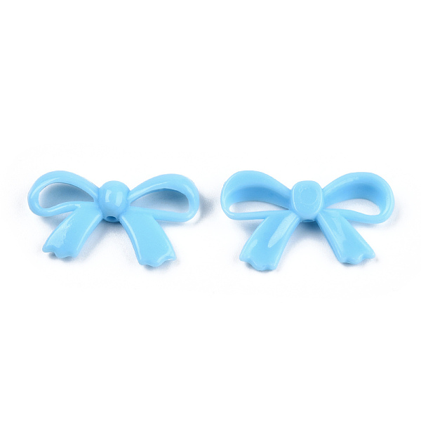 PandaHall Opaque Acrylic Beads, Bowknot, Light Sky Blue, 18x30x5.5mm, Hole: 1.6mm, about 600pcs/500g Acrylic Bowknot
PandaHall Opaque Acrylic Beads, Bowknot, Light Sky Blue, 18x30x5.5mm, Hole: 1.6mm, about 600pcs/500g Acrylic Bowknot