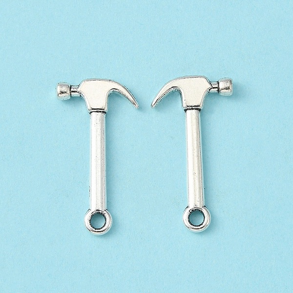 PandaHall Tibetan Style Alloy Pendants, Hammer, Lead Free & Cadmium Free & Nickel Free, Antique Silver, 25mm long, 13mm wide, 2mm thick...
PandaHall Tibetan Style Alloy Pendants, Hammer, Lead Free & Cadmium Free & Nickel Free, Antique Silver, 25mm long, 13mm wide, 2mm thick...