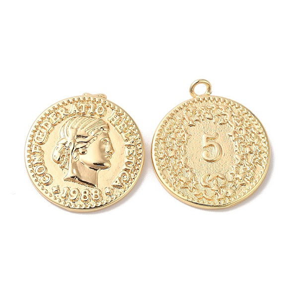 PandaHall Brass Pendants, Flat Round with Human Charm, Real 18K Gold Plated, 17x16x1.5mm, Hole: 1.5mm Brass Flat Round
PandaHall Brass Pendants, Flat Round with Human Charm, Real 18K Gold Plated, 17x16x1.5mm, Hole: 1.5mm Brass Flat Round