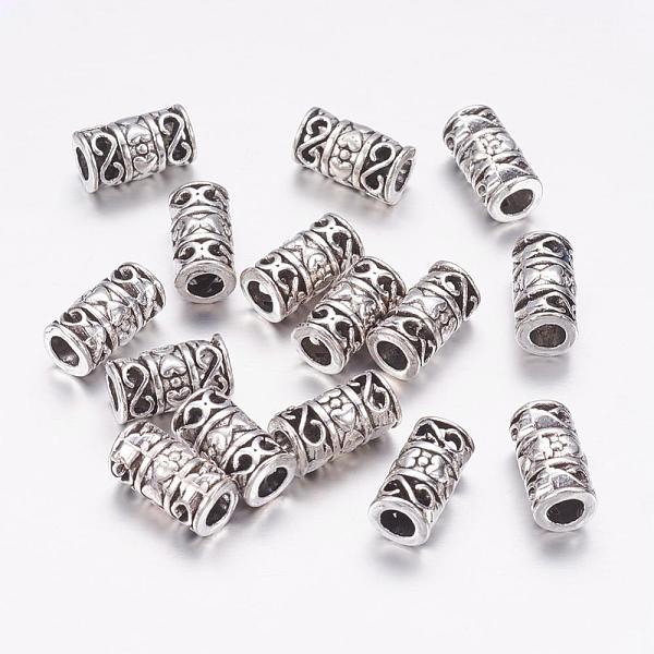 PandaHall Tibetan Style Alloy Beads, Column, Antique Silver, Lead Free & Cadmium Free & Nickel Free, 12x6mm, Hole: 3.5mm Alloy Column
PandaHall Tibetan Style Alloy Beads, Column, Antique Silver, Lead Free & Cadmium Free & Nickel Free, 12x6mm, Hole: 3.5mm Alloy Column