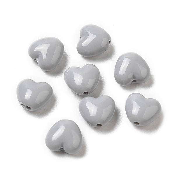 PandaHall Opaque Acrylic Beads, Heart, Gray, 9x9.5x5.5mm, Hole: 1.5mm, about 1650pcs/500g Acrylic Heart Gray
PandaHall Opaque Acrylic Beads, Heart, Gray, 9x9.5x5.5mm, Hole: 1.5mm, about 1650pcs/500g Acrylic Heart Gray