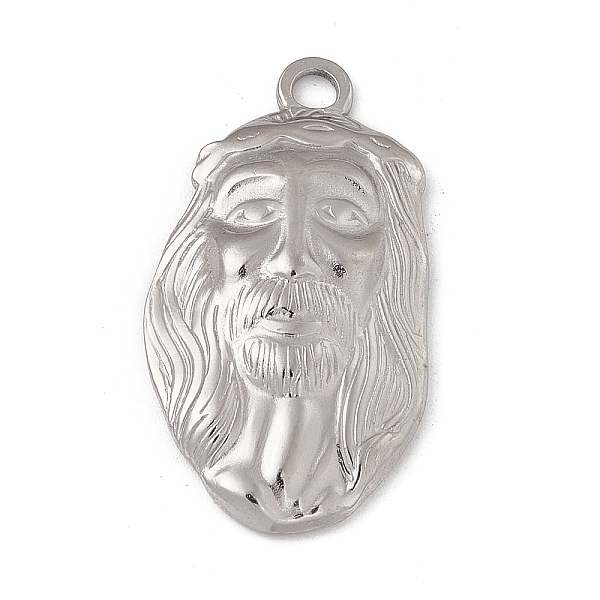 PandaHall 304 Stainless Steel Pendants, Jesus Charm, Stainless Steel Color, 39x21.5x5mm, Hole: 3.4mm 304 Stainless Steel Human
PandaHall 304 Stainless Steel Pendants, Jesus Charm, Stainless Steel Color, 39x21.5x5mm, Hole: 3.4mm 304 Stainless Steel Human