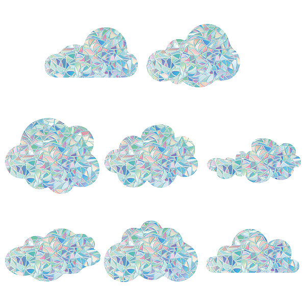 PandaHall GORGECRAFT 16Pcs 8 Styles Cloud Window Clings Prism Window Stickers Static Window Decals Rainbow Suncatchers Non Adhesive Vinyl...
PandaHall GORGECRAFT 16Pcs 8 Styles Cloud Window Clings Prism Window Stickers Static Window Decals Rainbow Suncatchers Non Adhesive Vinyl...