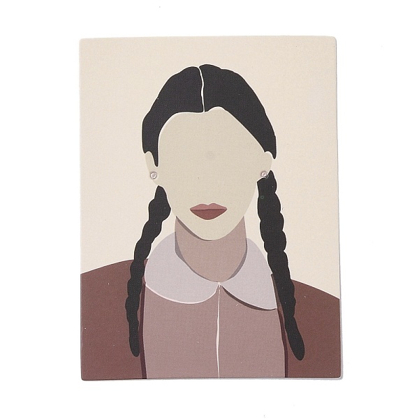 PandaHall Cardboard Jewelry Display Cards, for Hanging Earring & Ear Stud Display, Rectangle, Women Pattern, Brown, 8x6x0.04cm, Hole: 1.5mm...
PandaHall Cardboard Jewelry Display Cards, for Hanging Earring & Ear Stud Display, Rectangle, Women Pattern, Brown, 8x6x0.04cm, Hole: 1.5mm...