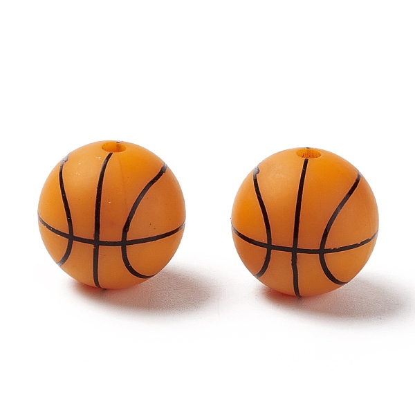 PandaHall Silicone Beads, Chewing Beads For Teethers, DIY Nursing Necklaces Making, Basketball, Dark Orange, 14.5x14mm, Hole: 2mm Silicone...
PandaHall Silicone Beads, Chewing Beads For Teethers, DIY Nursing Necklaces Making, Basketball, Dark Orange, 14.5x14mm, Hole: 2mm Silicone...