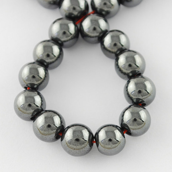 PandaHall Non-Magnetic Synthetic Hematite Beads Strands, Grade A, Round, Gray, 10mm, Hole: 2mm, about 40pcs/strand, 15.5 inch Non-magnetic...
PandaHall Non-Magnetic Synthetic Hematite Beads Strands, Grade A, Round, Gray, 10mm, Hole: 2mm, about 40pcs/strand, 15.5 inch Non-magnetic...