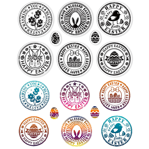 PandaHall CRASPIRE Happy Easter Clear Stamps for Card Making, Retro Easter Clear Stamps Eggs Baskets Rabbits Chickens Scrapbooking Stamps...
PandaHall CRASPIRE Happy Easter Clear Stamps for Card Making, Retro Easter Clear Stamps Eggs Baskets Rabbits Chickens Scrapbooking Stamps...