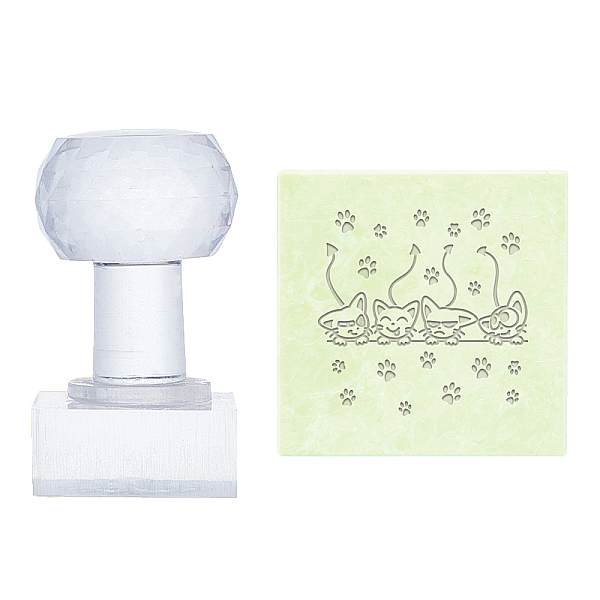PandaHall PH Cat Soap Stamps Handmade Soap Stamp with Handle Animal Soap Embossing Stamp Transparent Sealing Wax Stamp with Handle for...
PandaHall PH Cat Soap Stamps Handmade Soap Stamp with Handle Animal Soap Embossing Stamp Transparent Sealing Wax Stamp with Handle for...