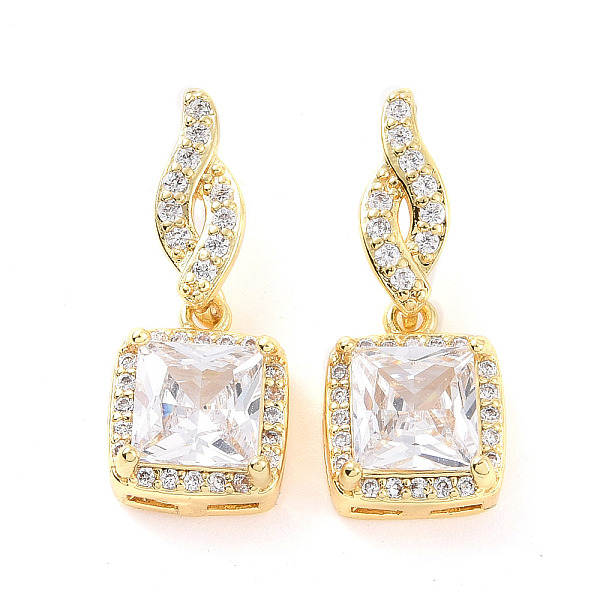 PandaHall Clear Cubic Zirconia Square Dangle Stud Earrings, Brass Jewelry for Women, Real 18K Gold Plated, 21.5mm, Pin: 0.6mm Cubic Zirconia...
PandaHall Clear Cubic Zirconia Square Dangle Stud Earrings, Brass Jewelry for Women, Real 18K Gold Plated, 21.5mm, Pin: 0.6mm Cubic Zirconia...