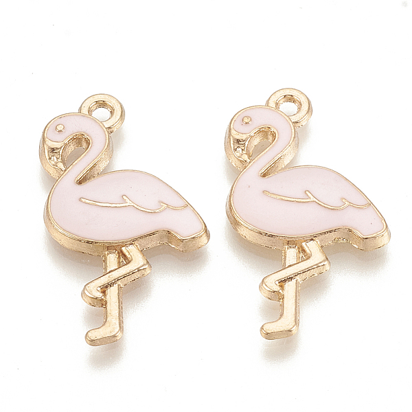 PandaHall Alloy Enamel Pendants, Cadmium Free & Lead Free, Flamingo Shape, Light Gold, Misty Rose, 28x16x3mm, Hole: 1.5mm Alloy+Enamel Bird..., Red
PandaHall Alloy Enamel Pendants, Cadmium Free & Lead Free, Flamingo Shape, Light Gold, Misty Rose, 28x16x3mm, Hole: 1.5mm Alloy+Enamel Bird..., Red