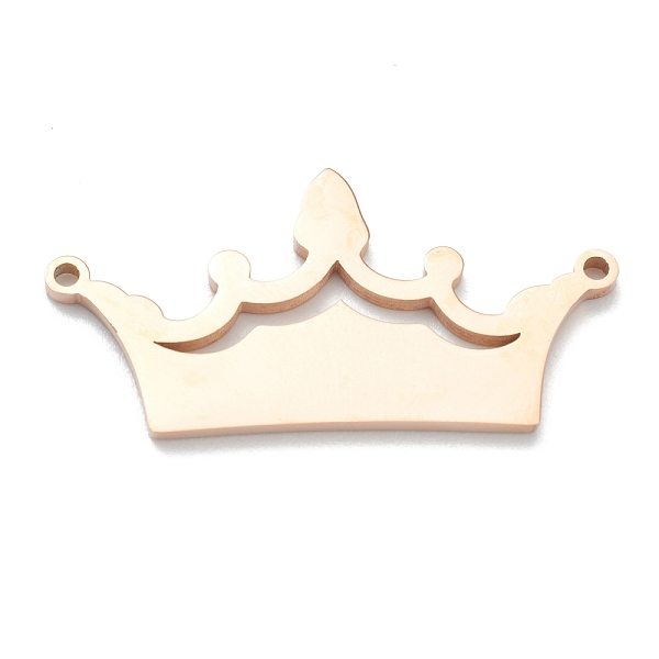 PandaHall Ion Plating(IP) 304 Stainless Steel Pendants, Crown, Real Rose Gold Plated, 15x30x1.5mm, Hole: 1.2mm 304 Stainless Steel Crown
PandaHall Ion Plating(IP) 304 Stainless Steel Pendants, Crown, Real Rose Gold Plated, 15x30x1.5mm, Hole: 1.2mm 304 Stainless Steel Crown