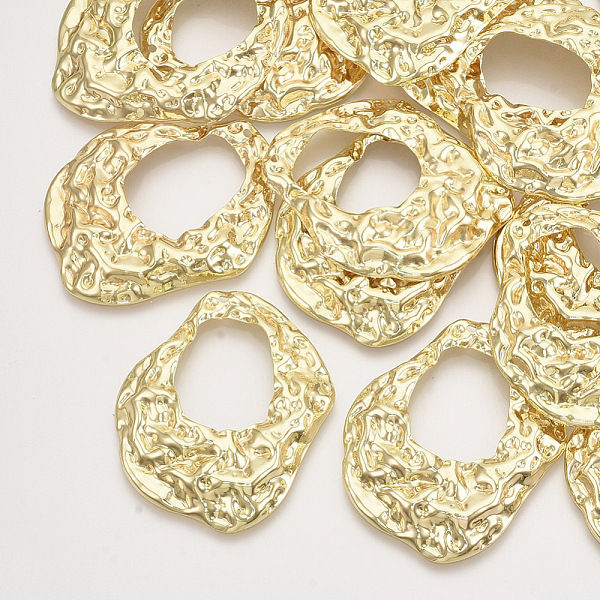 PandaHall Alloy Pendants, Hammered, Oval, Light Gold, 45x38x5.5mm, Hole: 1.2mm Alloy Oval
PandaHall Alloy Pendants, Hammered, Oval, Light Gold, 45x38x5.5mm, Hole: 1.2mm Alloy Oval