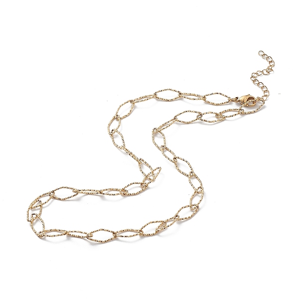 PandaHall Ion Plating(IP) 304 Stainless Steel Rhombus Link Chain Necklace for Men Women, Golden, 18.31 inch(46.5cm) 304 Stainless Steel
PandaHall Ion Plating(IP) 304 Stainless Steel Rhombus Link Chain Necklace for Men Women, Golden, 18.31 inch(46.5cm) 304 Stainless Steel