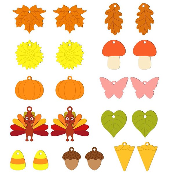PandaHall GLOBLELAND 2Set 11Pcs Autumn Earrings Cutting Dies for DIY Scrapbooking Metal Sunflower Leaves Earrings Die Cuts Embossing...
PandaHall GLOBLELAND 2Set 11Pcs Autumn Earrings Cutting Dies for DIY Scrapbooking Metal Sunflower Leaves Earrings Die Cuts Embossing...