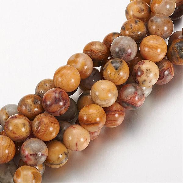 PandaHall Natural Crazy Lace Agate Round Bead Strands, 8mm, Hole: 1mm, about 24pcs/strand, 7.5 inch Crazy Agate Round
PandaHall Natural Crazy Lace Agate Round Bead Strands, 8mm, Hole: 1mm, about 24pcs/strand, 7.5 inch Crazy Agate Round