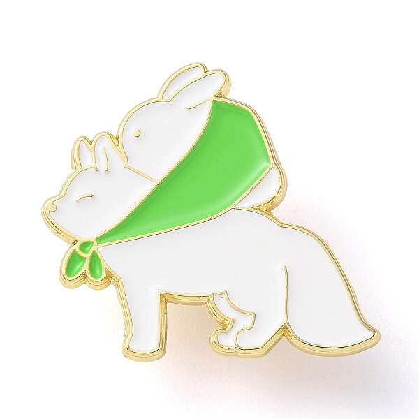 PandaHall Animal Enamel Pins, Light Gold Alloy Brooches, Fox & Rabbit, 25x29x1mm Alloy+Enamel Fox
PandaHall Animal Enamel Pins, Light Gold Alloy Brooches, Fox & Rabbit, 25x29x1mm Alloy+Enamel Fox