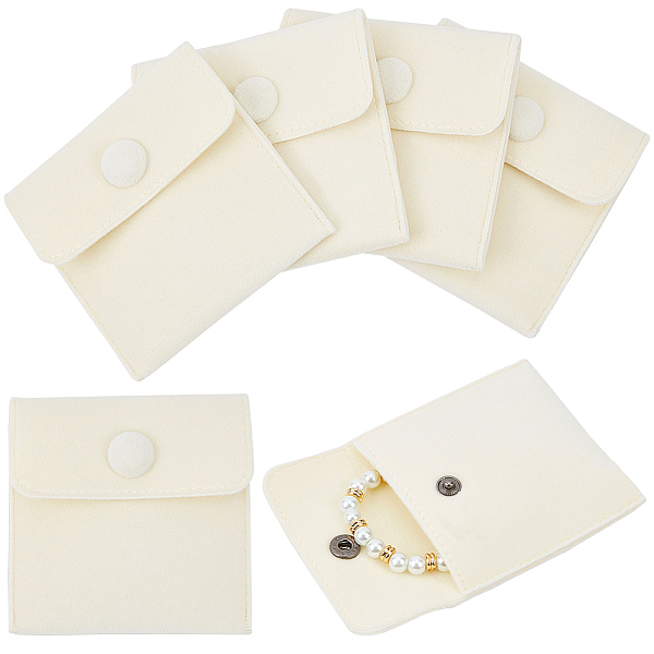 PandaHall Beebeecraft Square Velvet Jewelry Bags, with Snap Fastener, PapayaWhip, 7x7x0.95cm Velvet Square Orange
PandaHall Beebeecraft Square Velvet Jewelry Bags, with Snap Fastener, PapayaWhip, 7x7x0.95cm Velvet Square Orange