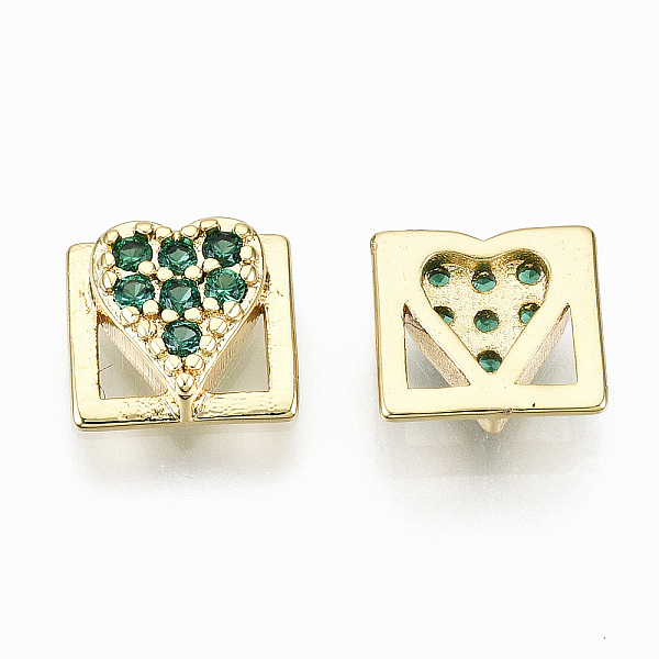 PandaHall Brass Micro Pave Cubic Zirconia Cabochons, Fit Floating Locket Charms, Cadmium Free & Nickel Free & Lead Free, Heart, Real 16K..., Green
PandaHall Brass Micro Pave Cubic Zirconia Cabochons, Fit Floating Locket Charms, Cadmium Free & Nickel Free & Lead Free, Heart, Real 16K..., Green