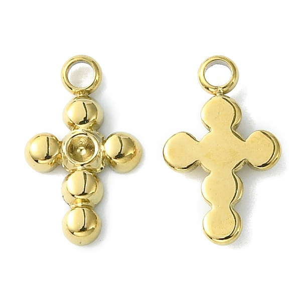 PandaHall 304 Stainless Steel Pendant Rhinestone Settings, Cross, Real 14K Gold Plated, Fit for 1.2mm Rhinestone, 11.5x6.8x1.5mm, Hole...
PandaHall 304 Stainless Steel Pendant Rhinestone Settings, Cross, Real 14K Gold Plated, Fit for 1.2mm Rhinestone, 11.5x6.8x1.5mm, Hole...