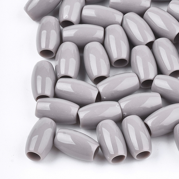 PandaHall Acrylic European Beads, Large Hole Beads, Oval, Light Grey, 12x7mm, Hole: 4mm, about 1700pcs/500g Acrylic Oval Gray
PandaHall Acrylic European Beads, Large Hole Beads, Oval, Light Grey, 12x7mm, Hole: 4mm, about 1700pcs/500g Acrylic Oval Gray