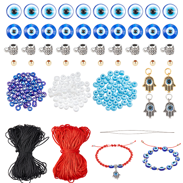 PandaHall DIY Jewelry Making Kit, Including Resin Beads, Alloy Pendants & Hangers, Brass Beads, Nylon Threads, Glass Seed Beads, Mixed..., Multicolor
PandaHall DIY Jewelry Making Kit, Including Resin Beads, Alloy Pendants & Hangers, Brass Beads, Nylon Threads, Glass Seed Beads, Mixed..., Multicolor