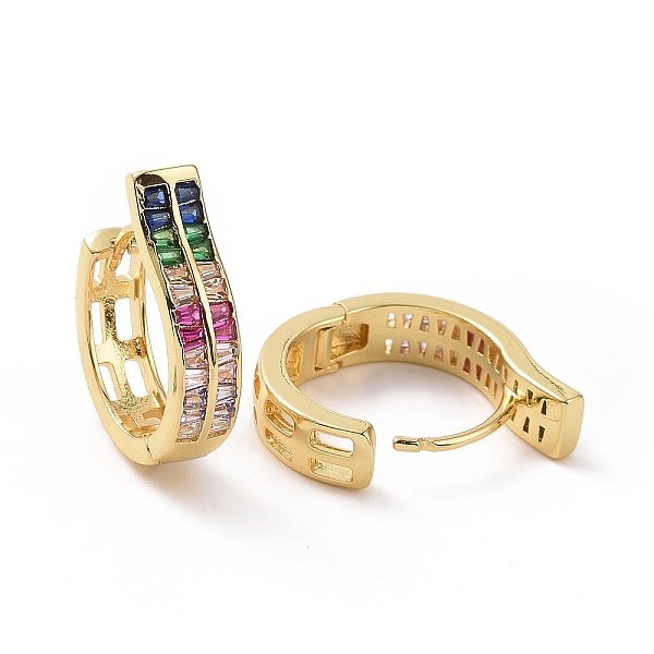 PandaHall Cubic Zirconia Rectangle Earrings, Golden Brass Jewelry for Women, Colorful, 18x5x18mm, Pin: 1mm Cubic Zirconia Rectangle
PandaHall Cubic Zirconia Rectangle Earrings, Golden Brass Jewelry for Women, Colorful, 18x5x18mm, Pin: 1mm Cubic Zirconia Rectangle