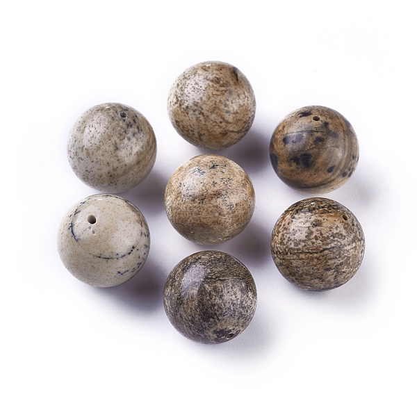 PandaHall Natural Picture Jasper Beads, Round, 15.5~16.5mm, Hole: 1mm Picture Jasper Round
PandaHall Natural Picture Jasper Beads, Round, 15.5~16.5mm, Hole: 1mm Picture Jasper Round