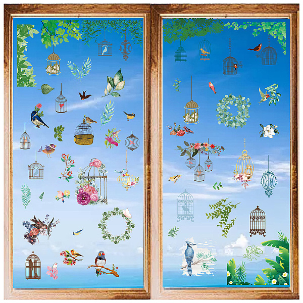 PandaHall 8 Sheets 8 Styles PVC Waterproof Wall Stickers, Self-Adhesive Decals, for Window or Stairway Home Decoration, Bird, 200x145mm...
PandaHall 8 Sheets 8 Styles PVC Waterproof Wall Stickers, Self-Adhesive Decals, for Window or Stairway Home Decoration, Bird, 200x145mm...