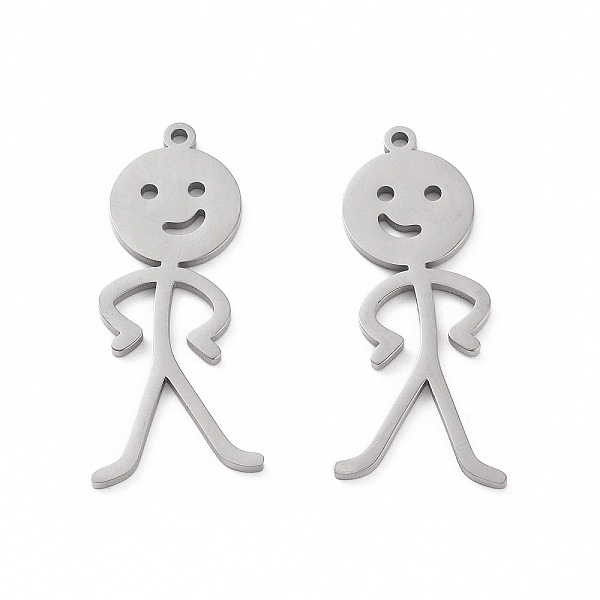 PandaHall 304 Stainless Steel Pendants, Human Charm, Stainless Steel Color, 37x16x1.5mm, Hole: 1.4mm 304 Stainless Steel Human
PandaHall 304 Stainless Steel Pendants, Human Charm, Stainless Steel Color, 37x16x1.5mm, Hole: 1.4mm 304 Stainless Steel Human