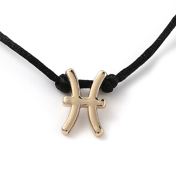 PandaHall Adjustable Polyester Cord Slider Bracelets, with Golden Plated Alloy Constellation/Zodiac Sign Pendant, Pisces, 9-7/8 inch(25cm)...
PandaHall Adjustable Polyester Cord Slider Bracelets, with Golden Plated Alloy Constellation/Zodiac Sign Pendant, Pisces, 9-7/8 inch(25cm)...