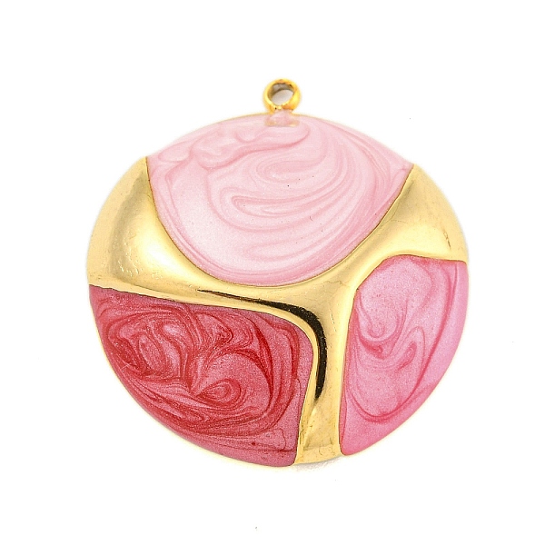 PandaHall Ion Plating(IP) 304 Stainless Steel Pendants, with Enamel, Real 18K Gold Plated, Half Round Charm, Colorful, 26x24x5mm, Hole...
PandaHall Ion Plating(IP) 304 Stainless Steel Pendants, with Enamel, Real 18K Gold Plated, Half Round Charm, Colorful, 26x24x5mm, Hole...
