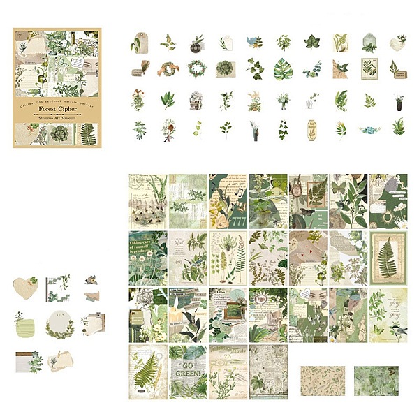 PandaHall Vintage Handmade Art Gallery Material Retro Scrapbook Paper, Collage Creative Journal Decoration Backgroud Sheets, Leaf...
PandaHall Vintage Handmade Art Gallery Material Retro Scrapbook Paper, Collage Creative Journal Decoration Backgroud Sheets, Leaf...
