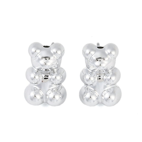 PandaHall Bear CCB Plastic Stud Earrings for Women, with 304 Stainless Steel Pin, Platinum, 18x12mm Plastic Bear
PandaHall Bear CCB Plastic Stud Earrings for Women, with 304 Stainless Steel Pin, Platinum, 18x12mm Plastic Bear