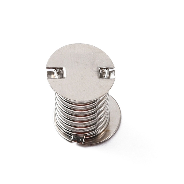 PandaHall Steel Toy Spring Base, with Adhesive Tape, for DIY Bobble Head Doll Spring Base, Stainless Steel Color, 15x11mm Steel Column
PandaHall Steel Toy Spring Base, with Adhesive Tape, for DIY Bobble Head Doll Spring Base, Stainless Steel Color, 15x11mm Steel Column
