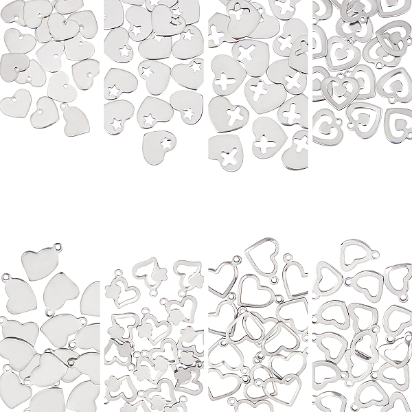 PandaHall UNICRAFTALE about 128pcs 8 Styles Heart and Cross Charms Hypoallergenic Stainless Steel Metal Charm Love Heart Pendant for DIY...
PandaHall UNICRAFTALE about 128pcs 8 Styles Heart and Cross Charms Hypoallergenic Stainless Steel Metal Charm Love Heart Pendant for DIY...