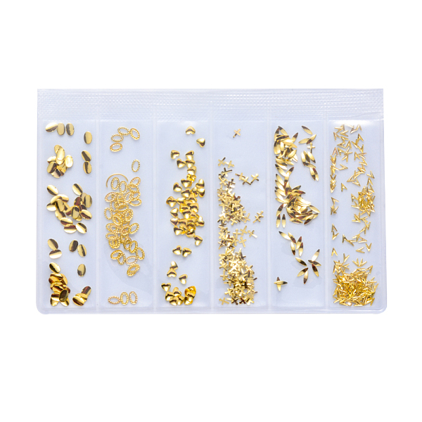 PandaHall Brass Cabochons, Nail Art Decoration Accessories, Heart & Cross & Horse Eye & Oval & Arrows, Golden, 3~5x1.5~3.5x0.5mm Brass Mixed...
PandaHall Brass Cabochons, Nail Art Decoration Accessories, Heart & Cross & Horse Eye & Oval & Arrows, Golden, 3~5x1.5~3.5x0.5mm Brass Mixed...