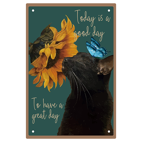 PandaHall CREATCABIN Cat Wall Art Sunflower Metal Sign Black Cat Decor Vintage Retro Hanging Iron Painting Poster Plaque for Indoor Outdoor...
PandaHall CREATCABIN Cat Wall Art Sunflower Metal Sign Black Cat Decor Vintage Retro Hanging Iron Painting Poster Plaque for Indoor Outdoor...