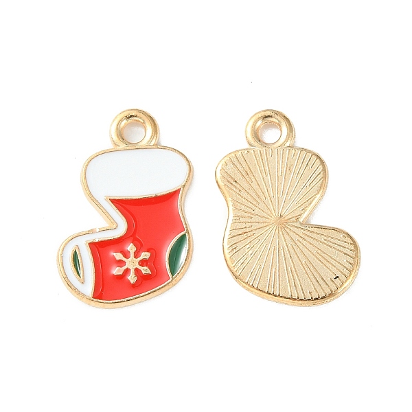 PandaHall Christmas Alloy Enamel Pendants, Light Gold, Christmas Socking Charm, Orange Red, 17.5x13x1mm, Hole: 1.8mm Alloy+Enamel Christmas...
PandaHall Christmas Alloy Enamel Pendants, Light Gold, Christmas Socking Charm, Orange Red, 17.5x13x1mm, Hole: 1.8mm Alloy+Enamel Christmas...