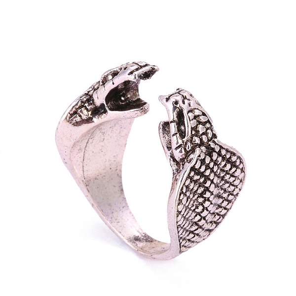 PandaHall Alloy Open Cuff Ring, Knitting Loop Crochet Loop, Yarn Guide Finger Holder for Women, Antique Silver, Snake, Inner Diameter: 1.9cm...
PandaHall Alloy Open Cuff Ring, Knitting Loop Crochet Loop, Yarn Guide Finger Holder for Women, Antique Silver, Snake, Inner Diameter: 1.9cm...