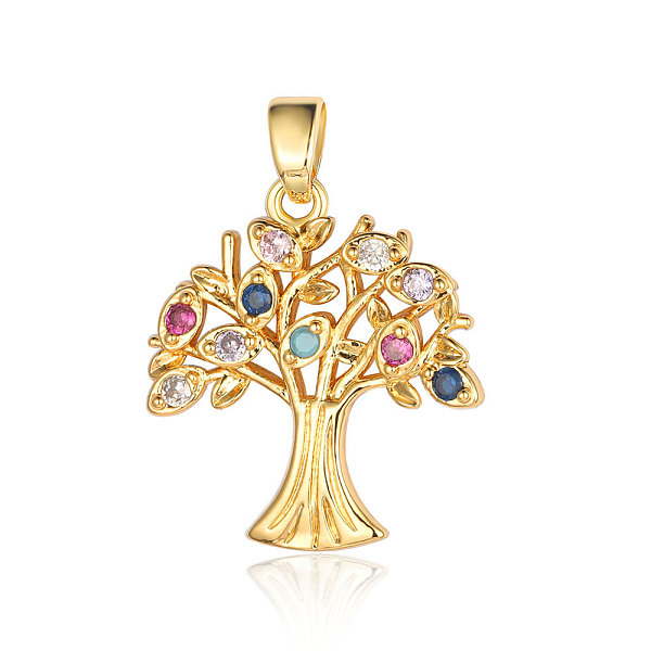 PandaHall Brass Micro Pave Cubic Zirconia Pendants, Tree of Life Charms, Real 18K Gold Plated, 23x21x3.1mm Brass+Cubic Zirconia Tree of Life
PandaHall Brass Micro Pave Cubic Zirconia Pendants, Tree of Life Charms, Real 18K Gold Plated, 23x21x3.1mm Brass+Cubic Zirconia Tree of Life