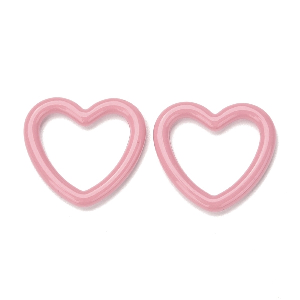 PandaHall Opaque Acrylic Linking Rings, Heart, Pink, 27x30x3.5mm, Inner Diameter: 21x21.5mm Acrylic Heart Pink
PandaHall Opaque Acrylic Linking Rings, Heart, Pink, 27x30x3.5mm, Inner Diameter: 21x21.5mm Acrylic Heart Pink